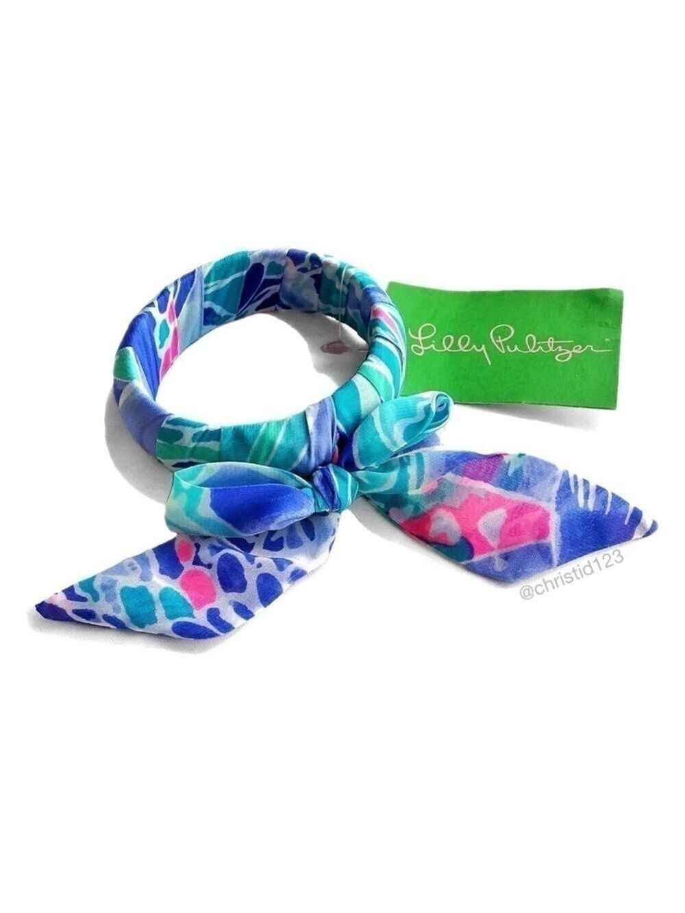 Lilly Pulitzer Fabric Wrapped Bangle